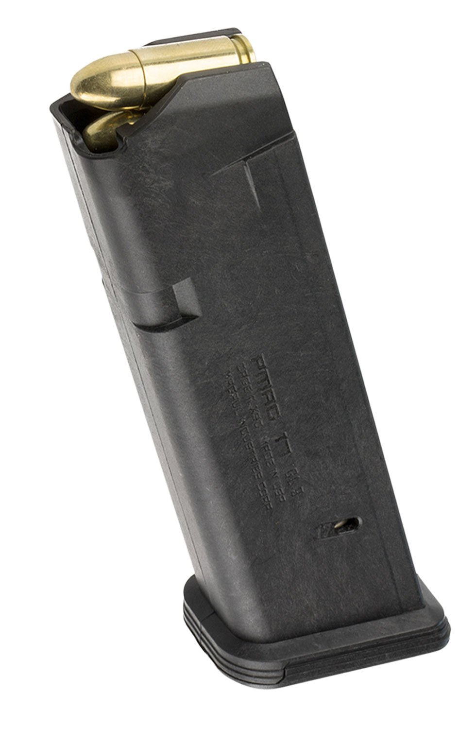 Magpul PMAG GL9 17rd 9mm Luger Compatible w/Glock 17/19/26/34/45 Black Polymer