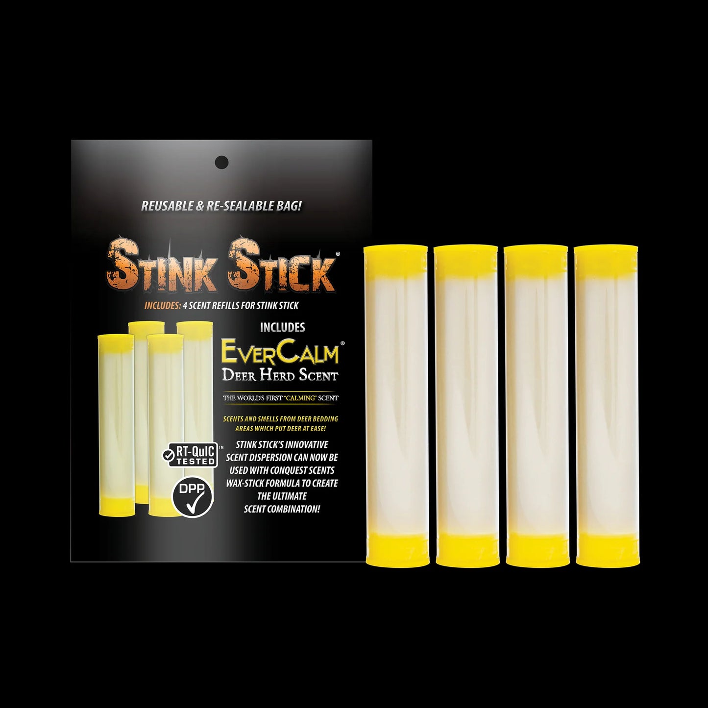 CONQUEST STINK STICK REFILL 4 PK