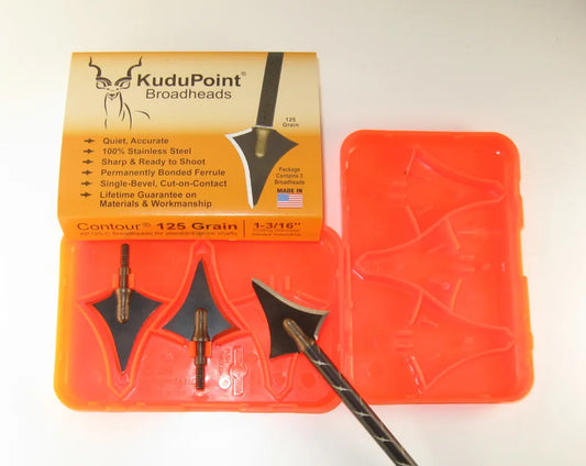 KUDU POINT 2BLADE BROADHEAD 3PK