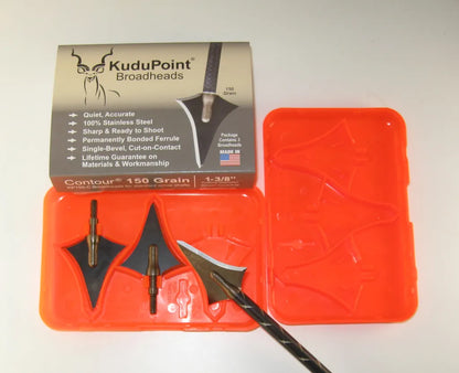KUDU POINT 2BLADE BROADHEAD 3PK