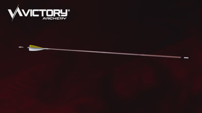 VICTORY TRADITIONAL BAMBOO ARROWS PREFLETCHED