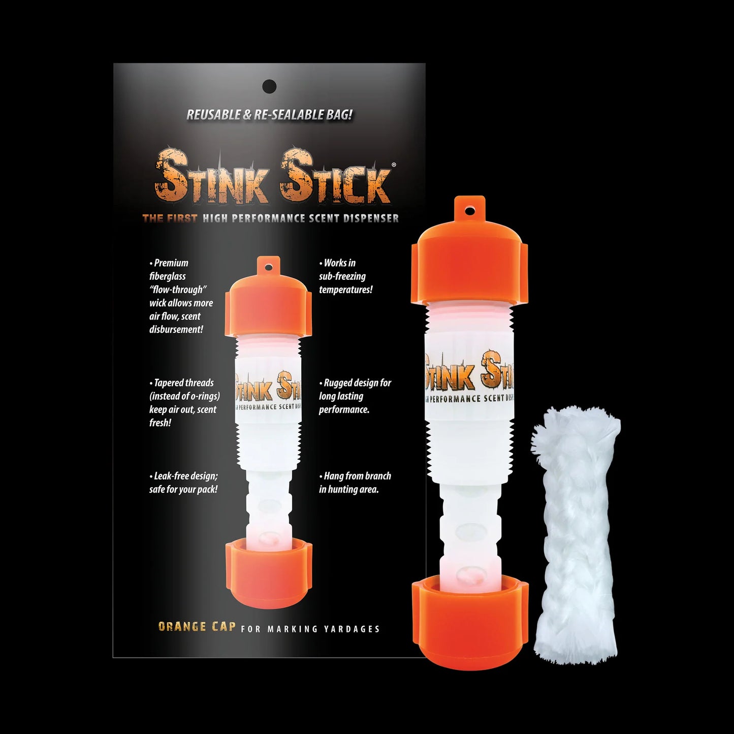CONQUEST-ORANGE STINK STICK DISPENSER